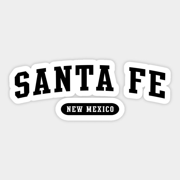 Santa Fe, NM Sticker by Novel_Designs